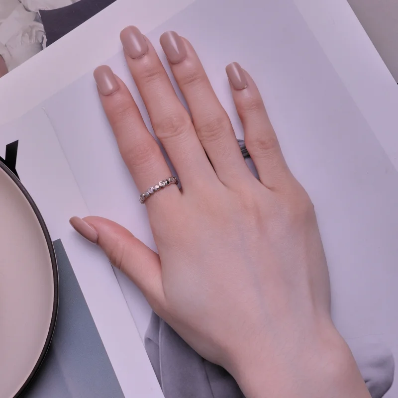 (image for) Pandora Style Hearts Ring - BSR421 - View 4