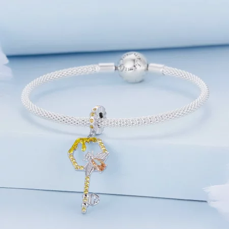 Pandora Style Hive Key Dangle - BSC822