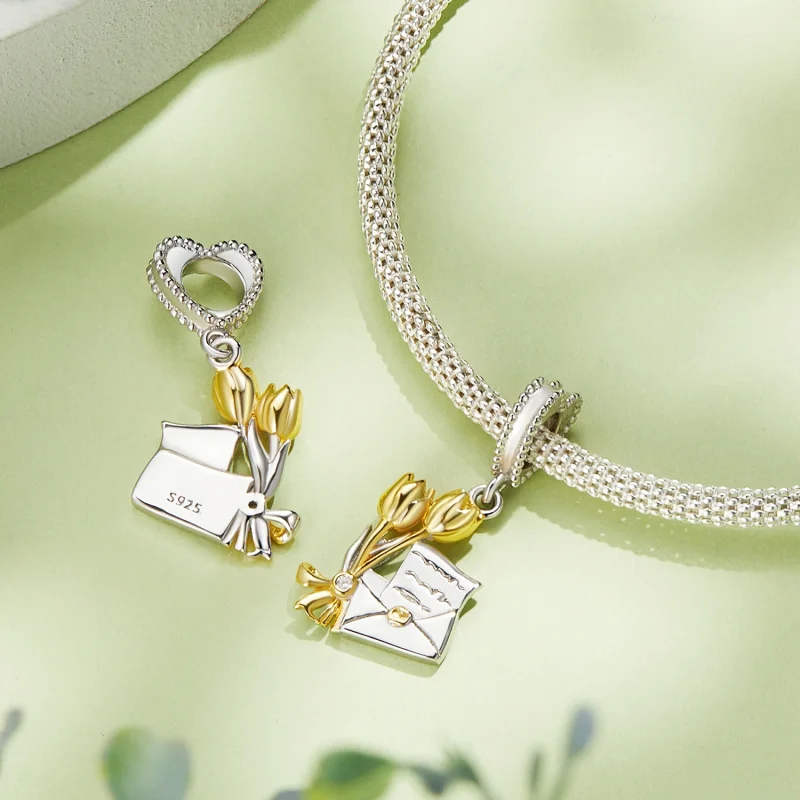 (image for) Pandora Style Invitation Dangle - BSC864 - View 4
