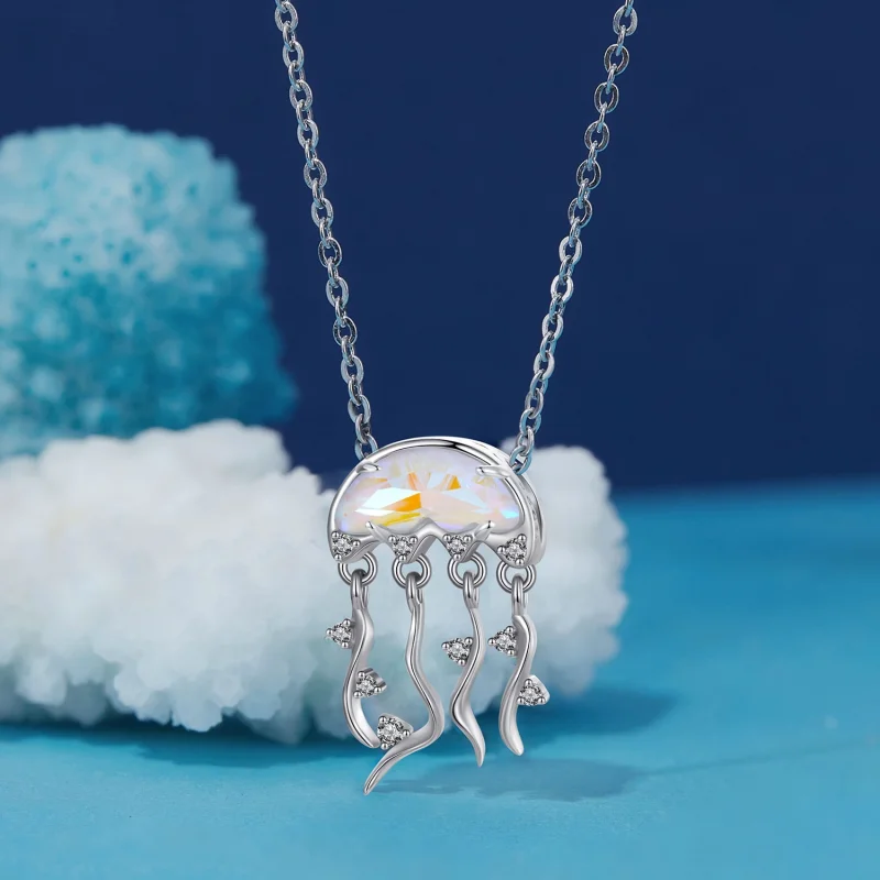 (image for) Pandora Style Jellyfish Charm - BSC915 - View 2