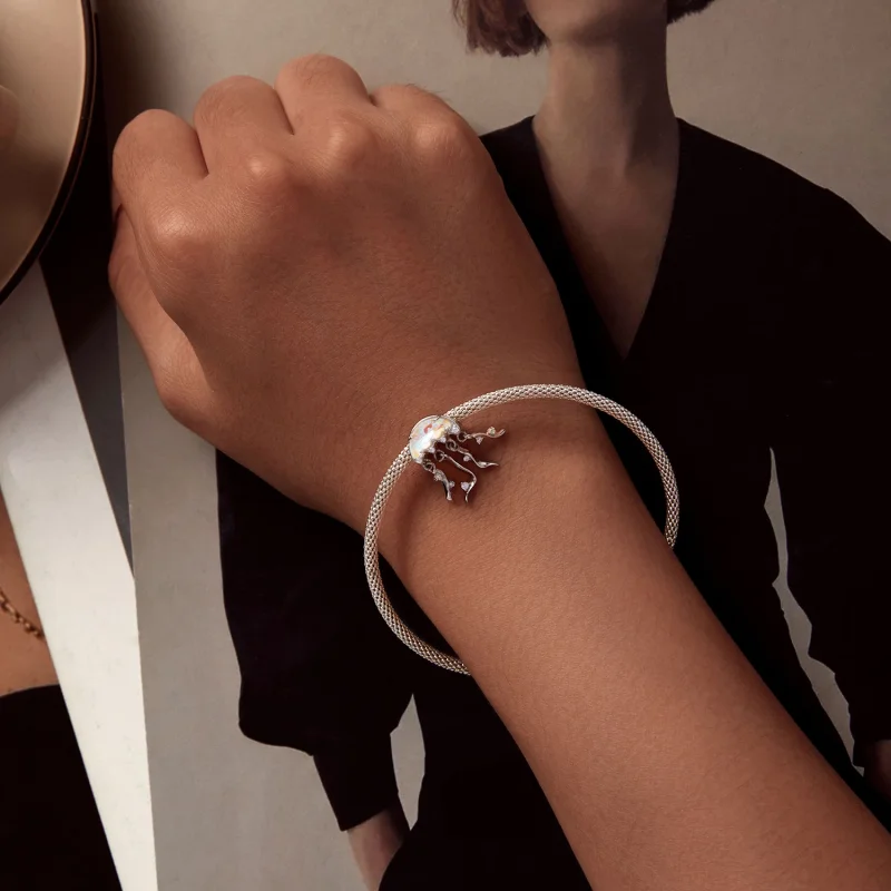 (image for) Pandora Style Jellyfish Charm - BSC915 - View 5