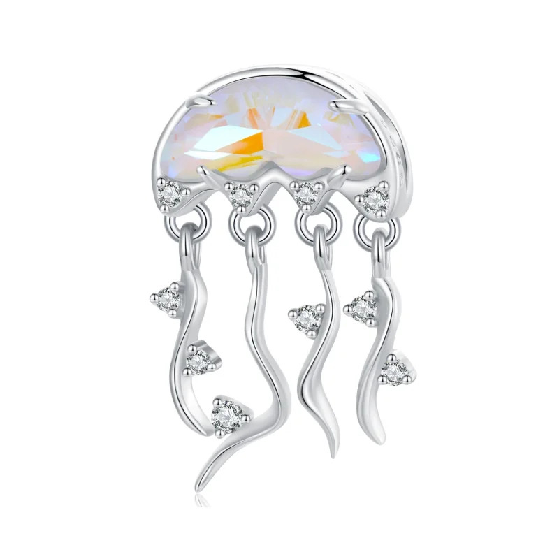 (image for) Pandora Style Jellyfish Charm - BSC915 - Product Image