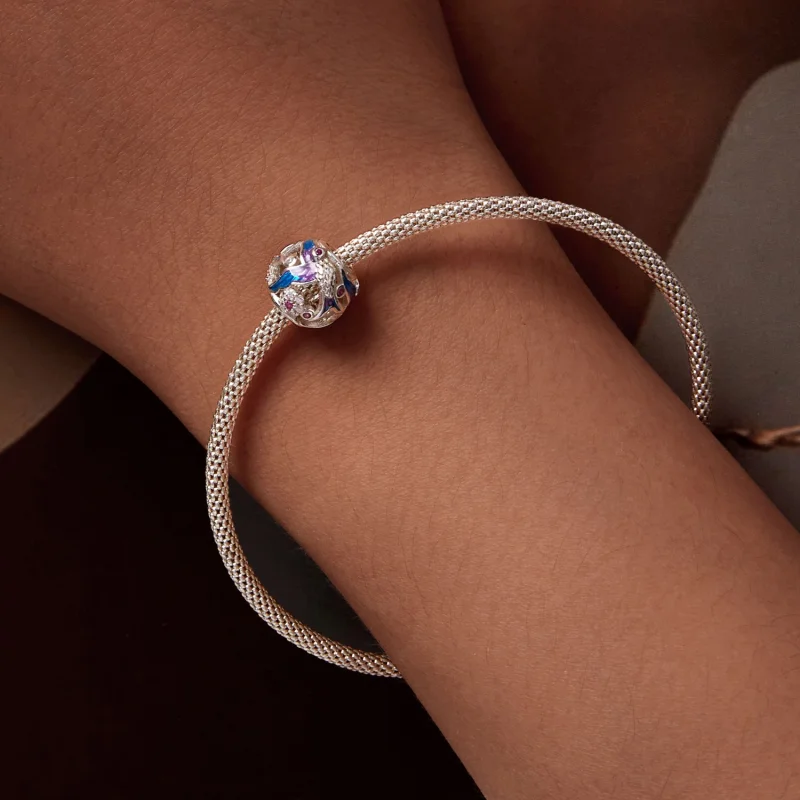 (image for) Pandora Style Kingfisher Charm - SCC2627 - View 7