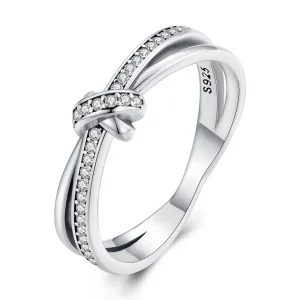 Pandora Style Knot Ring - SCR896 (image for) Pandora Style Knot Ring - SCR896
