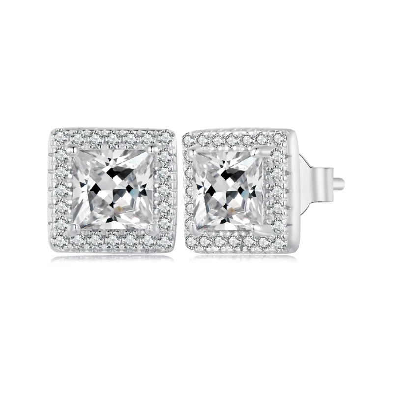 (image for) Pandora Style Light Luxury Stud Earrings - BSE895 - Product Image