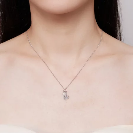 Pandora Style Little Fox Necklace - BSN319