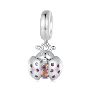 (image for) Pandora Style Lucky Ladybug Dangle - SCC2613