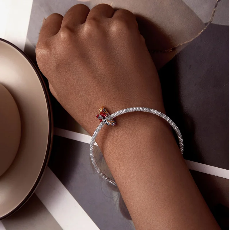 (image for) Pandora Style Luminous Santa Claus Is Here Charm - SCC2645 - View 6