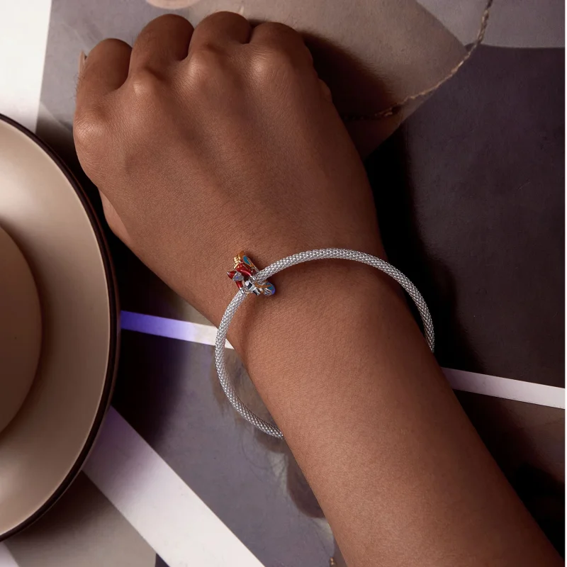 (image for) Pandora Style Luminous Santa Claus Is Here Charm - SCC2645 - View 7