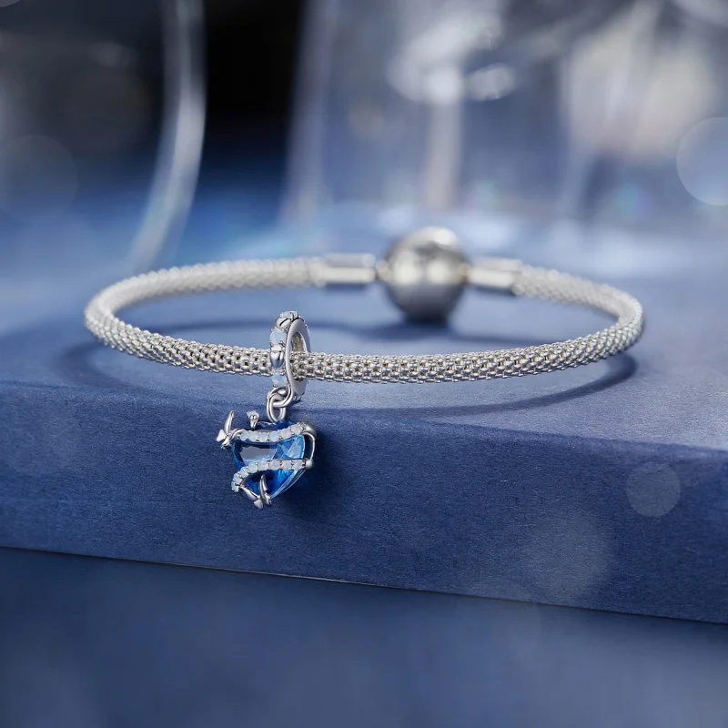 (image for) Pandora Style Magic Heart Dangle - SCC2535 - View 3