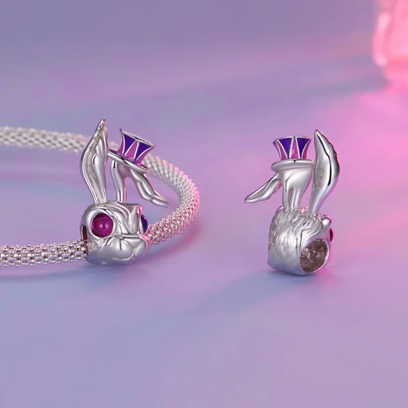 (image for) Pandora Style Magic Rabbit Charm - SCC2530 - View 4