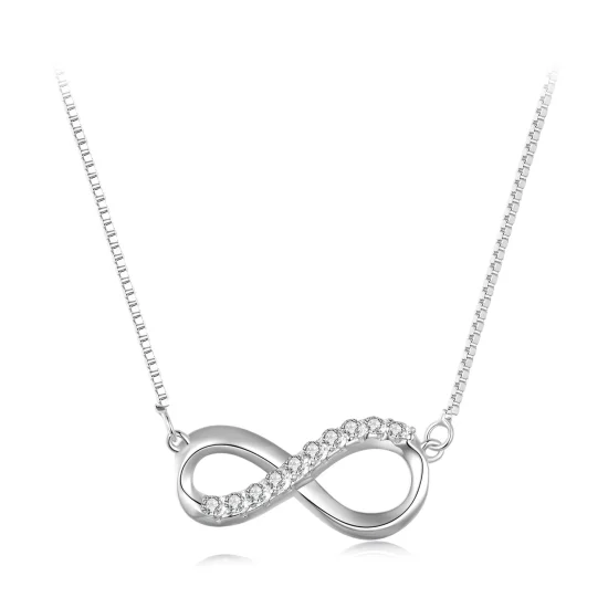 Pandora Style Möbius Strip Necklace (One Certificate) - MSN018