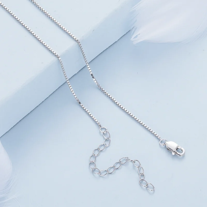 (image for) Pandora Style Melting Heart Necklace - BSN322 - View 5