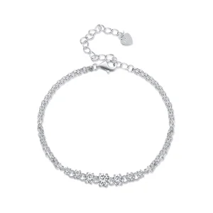 (image for) Pandora Style Moissanite Bracelet(One Certificate) - MSB008