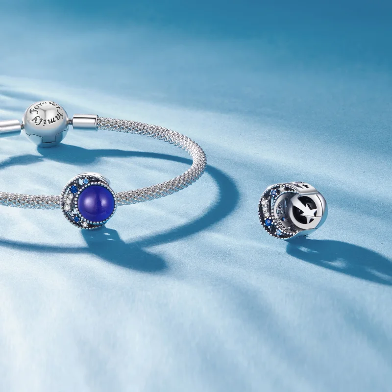 (image for) Pandora Style Moon Mood Stone Charm - SCC2558 - View 5