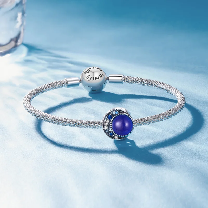 (image for) Pandora Style Moon Mood Stone Charm - SCC2558 - View 6