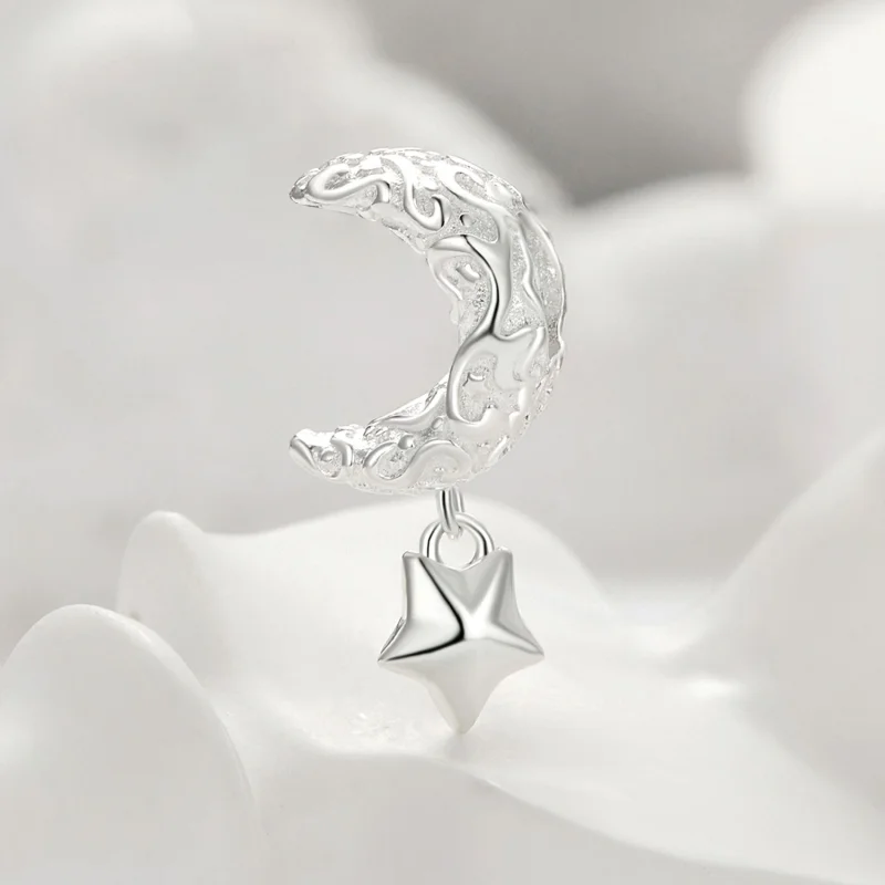 (image for) Pandora Style Moon Pattern Charm - SCC2619 - View 2
