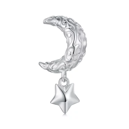 Pandora Style Moon Pattern Charm - SCC2619