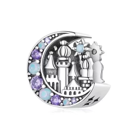 Pandora Style Moonlight Castle Charm - BSC892 Pandora Style Moonlight Castle Charm - BSC892