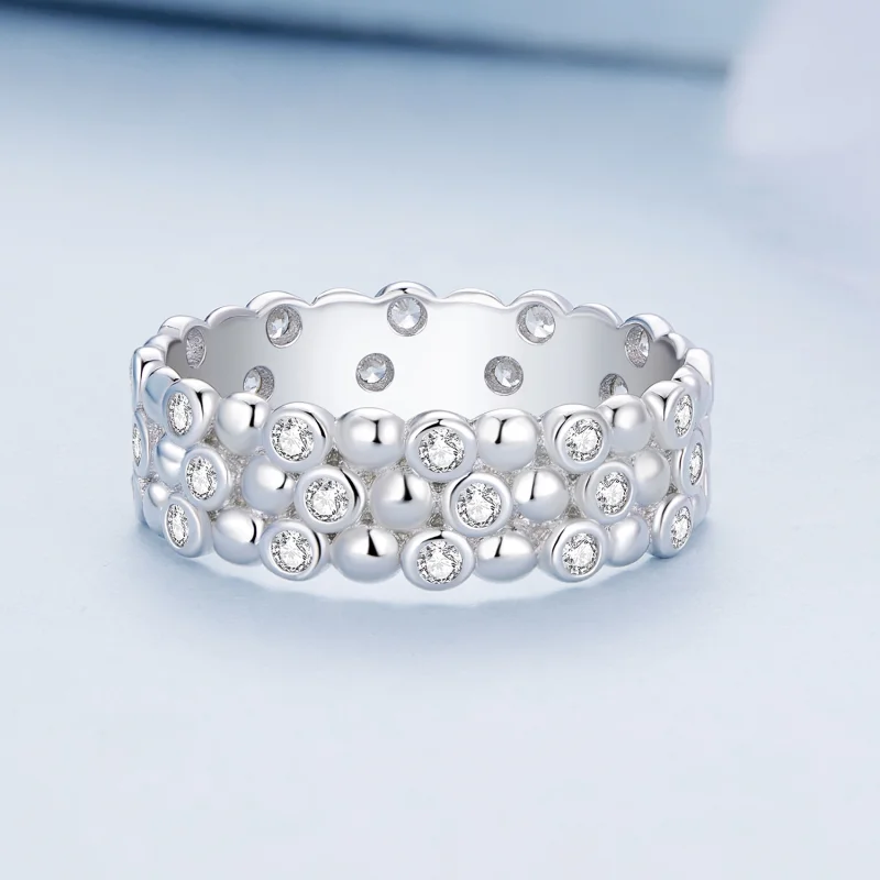 (image for) Pandora Style Multi-Player Bean Ring - BSR407 - View 3