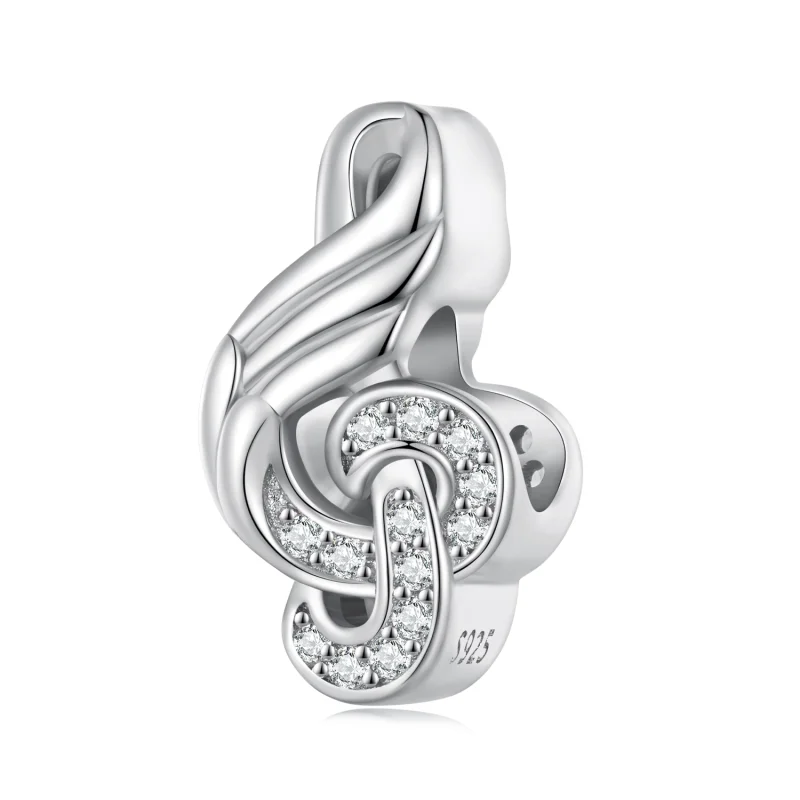 (image for) Pandora Style Note Charm - BSC811 - View 7