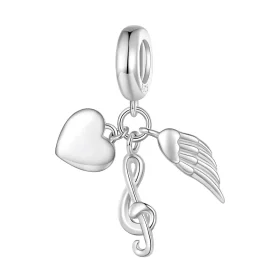 Pandora Style Note Dangle - BSC814