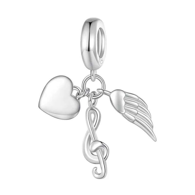 (image for) Pandora Style Note Dangle - BSC814 - Product Image