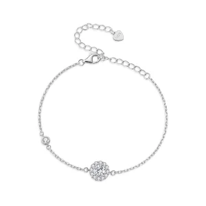 (image for) Pandora Style One Carat Simple Bracelet(One Certificate) - MSB007