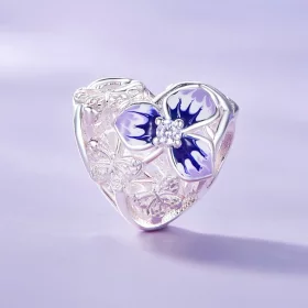 Pandora Style Pansy Charm - SCC2585 Pandora Style Pansy Charm - SCC2585