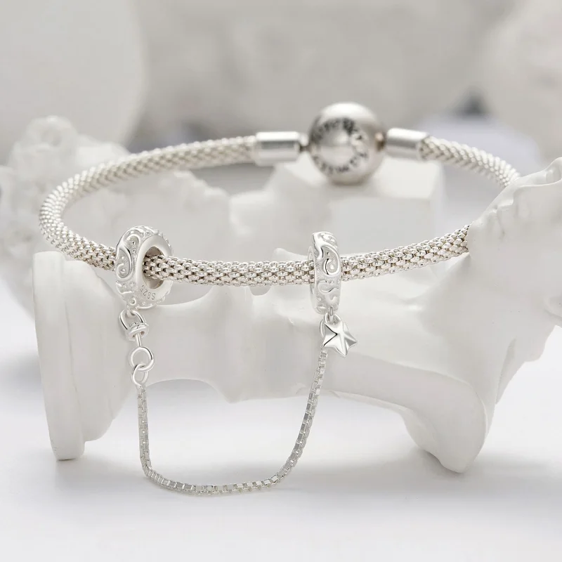 (image for) Pandora Style Pattern safe Chain - SCC2620 - View 3