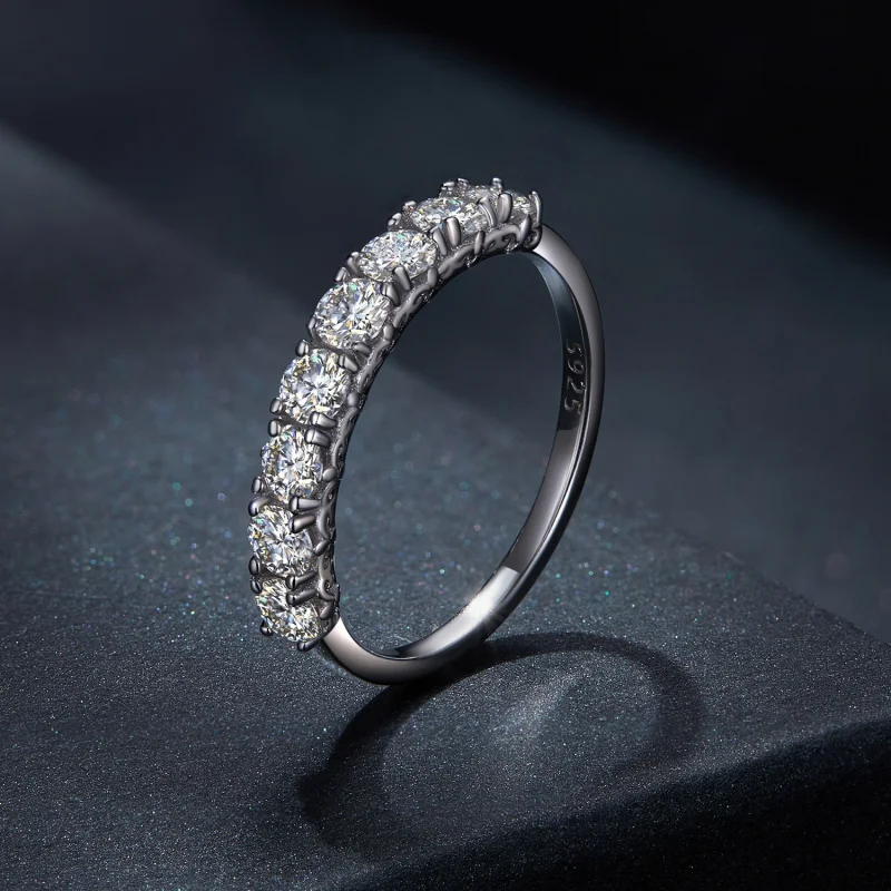 (image for) Pandora Style Patternmoissanite Ring(One Certificate) - MSR015 - View 2