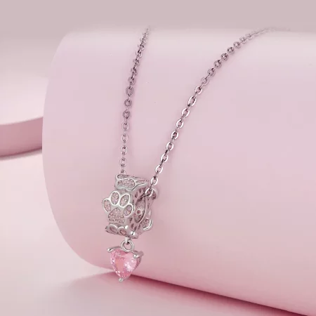 Pandora Style Paw Print Dangle - SCC2577