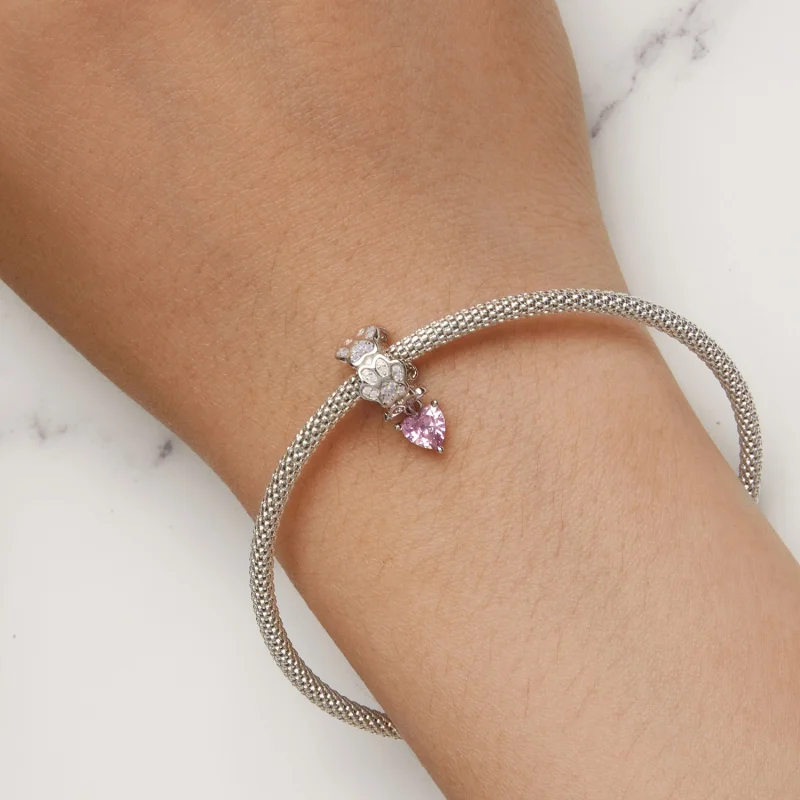 (image for) Pandora Style Paw Print Dangle - SCC2577 - View 9