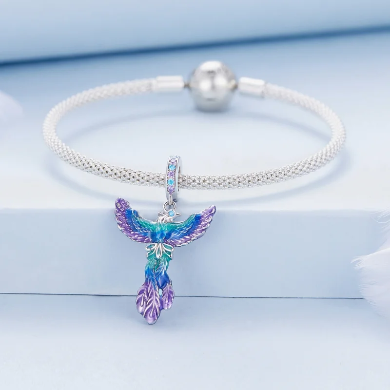 (image for) Pandora Style Phoenix Dangle - BSC880 - View 3