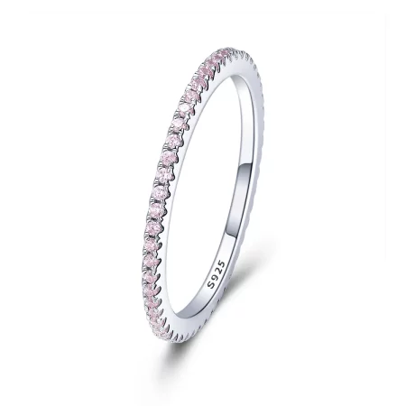 Pandora Style Pink Diamond Ring - SCR066-J