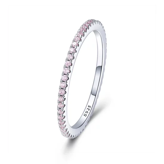 Pandora Style Pink Diamond Ring - SCR066-J