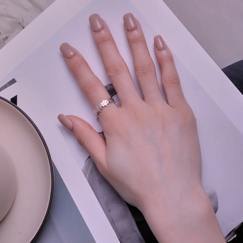 (image for) Pandora Style Puzzle Open Ring - SCR925 - View 5