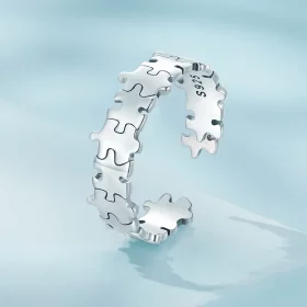 Pandora Style Puzzle Ring - SCR925 Pandora Style Puzzle Ring - SCR925
