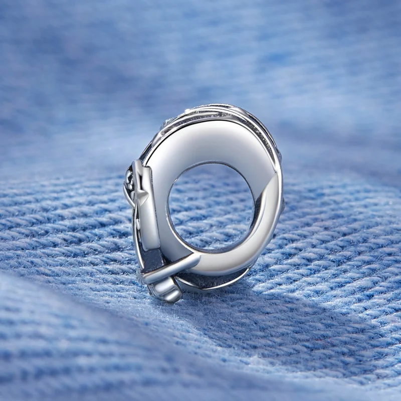 (image for) Pandora Style Retro Belt Charm - SCC2568 - View 3