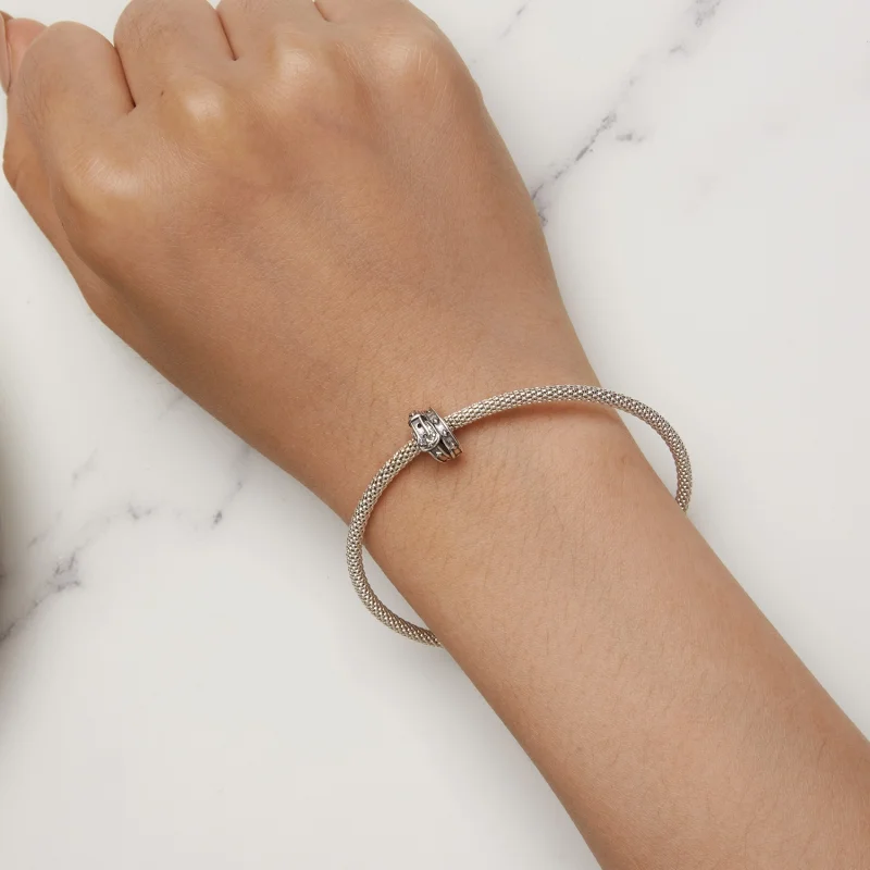 (image for) Pandora Style Retro Belt Charm - SCC2568 - View 6