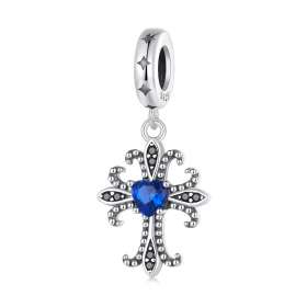 Pandora Style Retro Cross Dangle - SCC2643 Pandora Style Retro Cross Dangle - SCC2643