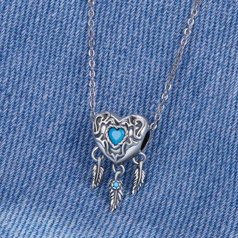 (image for) Pandora Style Retro Dream Catcher Charm - SCC2567 - View 2