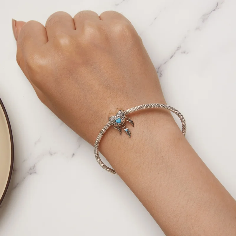 (image for) Pandora Style Retro Dream Catcher Charm - SCC2567 - View 5