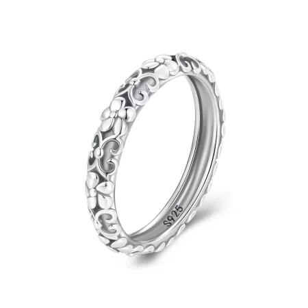 Pandora Style Retro Pattern Ring - SCR958 Pandora Style Retro Pattern Ring - SCR958