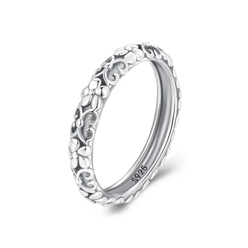 (image for) Pandora Style Retro Pattern Ring - SCR958 - Product Image