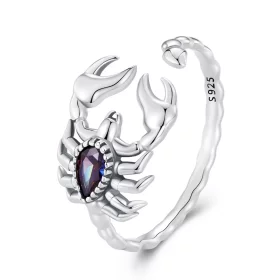 Pandora Style Retro Scorpion Open Ring - SCR974-E Pandora Style Retro Scorpion Open Ring - SCR974-E