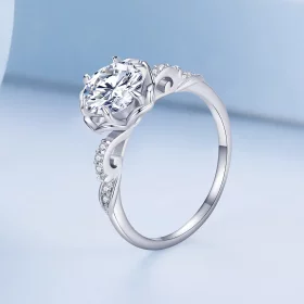 Pandora Style Romantic Rose Ring - BSR387