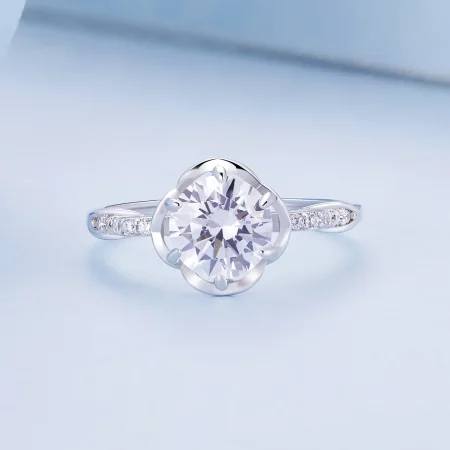 Pandora Style Romantic Rose Ring - BSR387