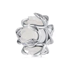 Pandora Style Rose Charm - SCC2602 Pandora Style Rose Charm - SCC2602