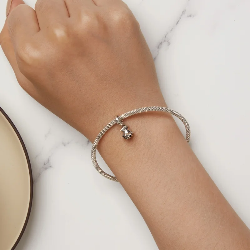 (image for) Pandora Style Rose Dangle - SCX142 - View 7